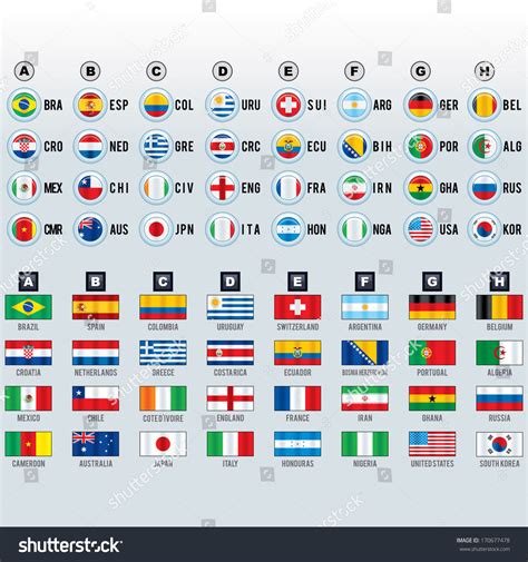 world cup soccer national team flags stock photo  shutterstock