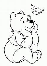 Pooh Coloring sketch template