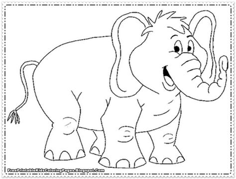 cute elephant coloring pages coloring home