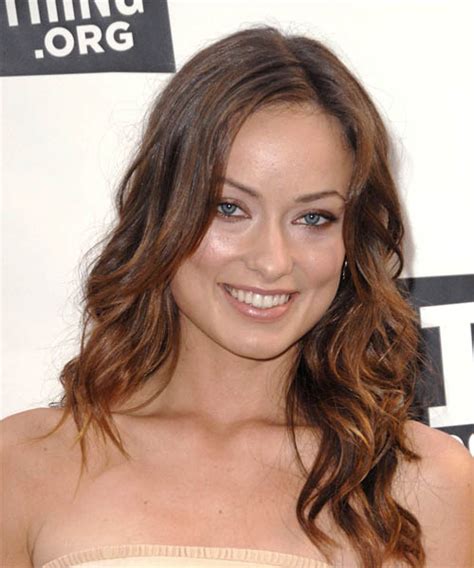 Olivia Wilde Long Wavy Casual Hairstyle
