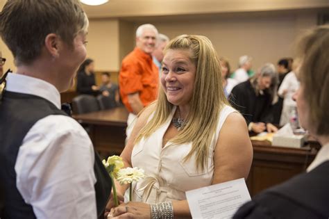 nearly 100 same sex couples marry at bexar county