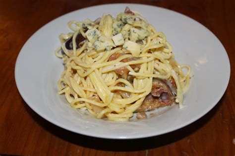 parma ham fig and blue cheese spaghetti what to have