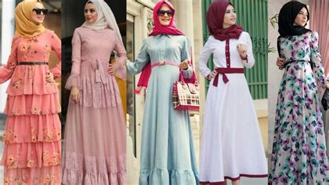 Muslim Dress Style 2021 Stylish Muslim Fashion Hijab Dress Design