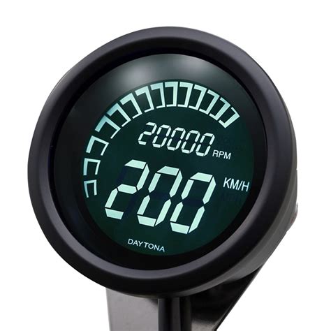 daytona digital velona electric speedometer tachometer