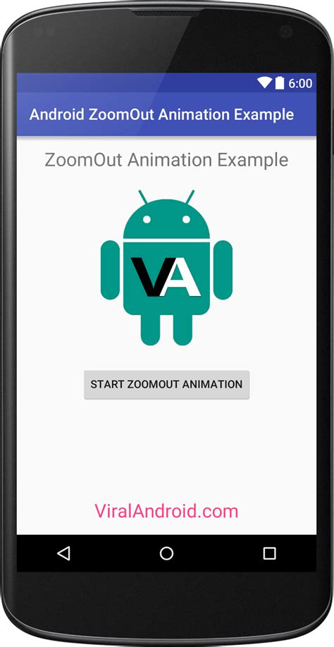 zoom  animation  android viral android tutorials examples ux