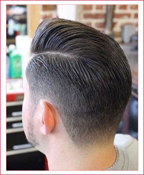 mens hairstyles back view wavy haircut