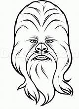 Chewbacca Wars Star Easy Drawings Draw Drawing Outline Step Coloring Clipart Pages Characters Google Cool Para Starwars Stars Cartoon Search sketch template