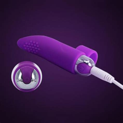 Rechargeable Clit G Spot Finger Vibe Vibrator Fingering Sex Toy For