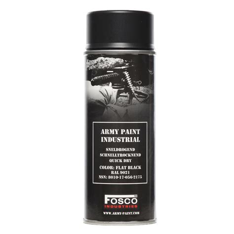 flat black army spray paint cans ml  military spec paint gun metal matt sas ebay