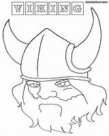 Vikings Coloring Pages Viking Colorings Helmet Print sketch template