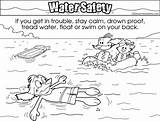 Coloring Safety Water Rescue Colouring Pages Resolution Medium sketch template