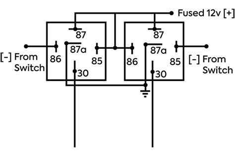 vehicle relay wiring diagram wiring diagram