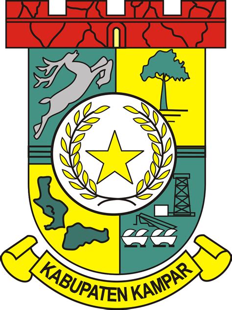 logo kabupaten kampar kumpulan logo indonesia