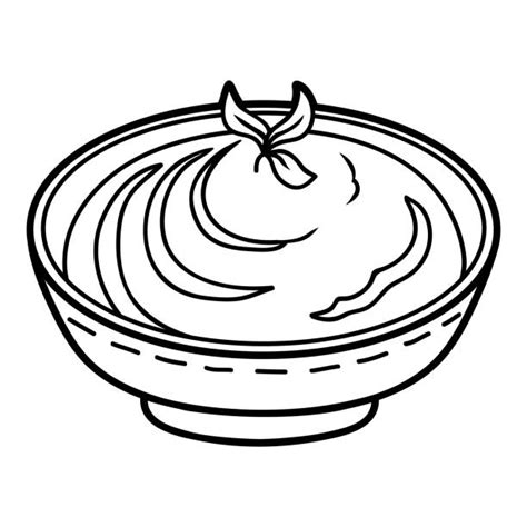 mashed potato illustrations royalty  vector graphics clip