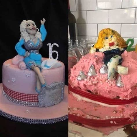 cake fails   leave   tiers
