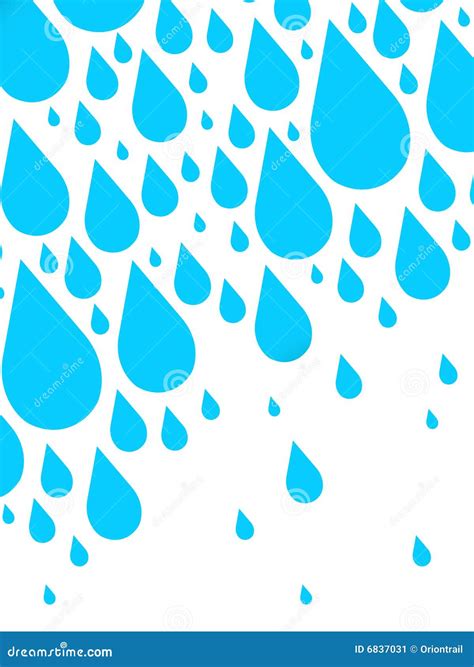illustrated rain stock image image