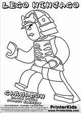 Garmadon Coloring Ninjago Pages Lord Lego Getcolorings sketch template