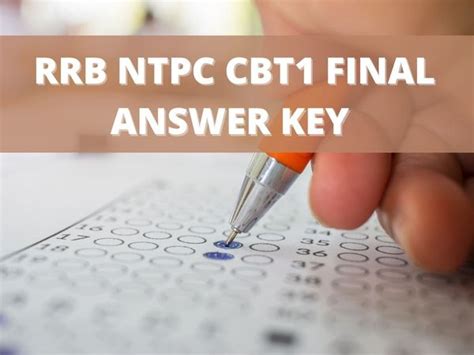 rrb ntpc cbt  final answer key result  sarkari result   direct link