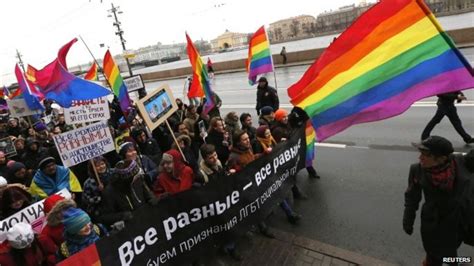 russia ignoring anti gay attacks says human rights watch bbc news