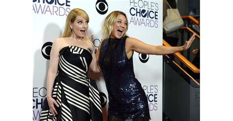 The Big Bang Theory S Kaley Cuoco And Melissa Rauch Celebrated Their