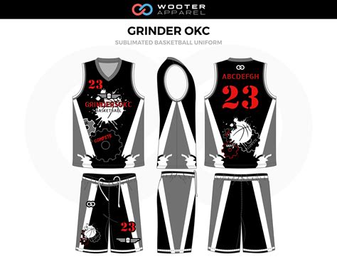 jersey design basketball black  white gif unique design