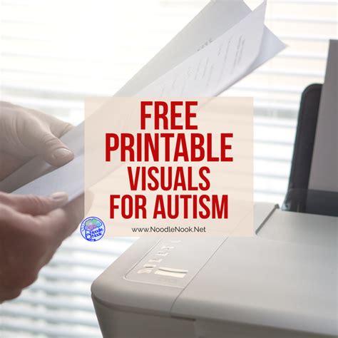 printable visuals  autism units  tools  sped teachers