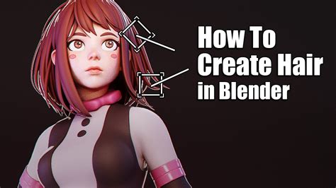 Easiest Way To Create Hair In Blender 5 Minute Tutorial Youtube