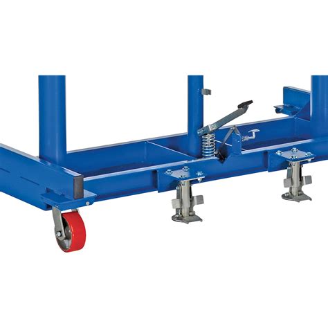 Vestil Long Deck Cart — 2 000 Lb Capacity 72in L X 30in W Platform