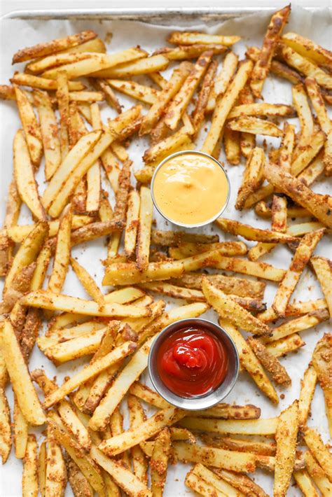 Baked French Fries Oil Free