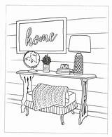 Room Creative Christianbook Colouring sketch template
