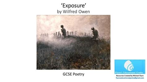 teaching exposure  wilfred owen  complete resource  gcse students