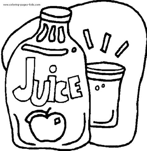 juice color page