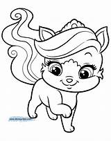 Coloring Pages Pets Disney Puppy Palace Princess Animal Choose Board Kids Sheets sketch template