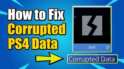 fix ps corrupted data error  redownload game data   cloud  method youtube