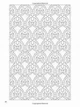 Coloring Arabic Pattern Patterns Books Floral Choose Board Dover Amazon Book Arabesque sketch template