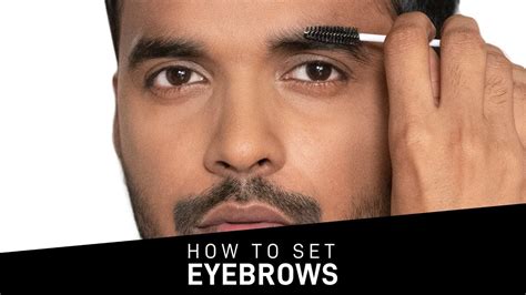 men s eyebrows how to set eyebrows men s makeup tips and tricks