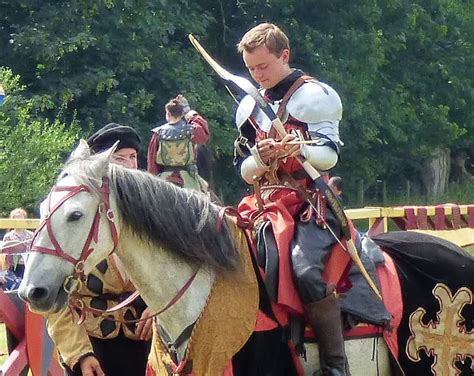 medieval jousting tournament  festival luxurious nomad