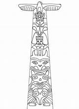 Totem sketch template