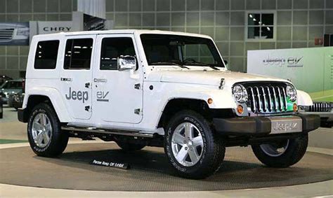 jeep ev plans  start  full electric wrangler