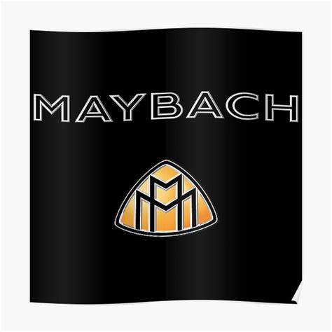 maybach maybach posters redbubble