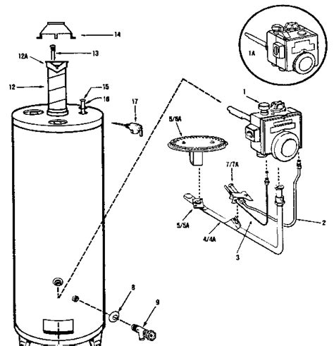 rheem tankless water heater parts diagram wiring