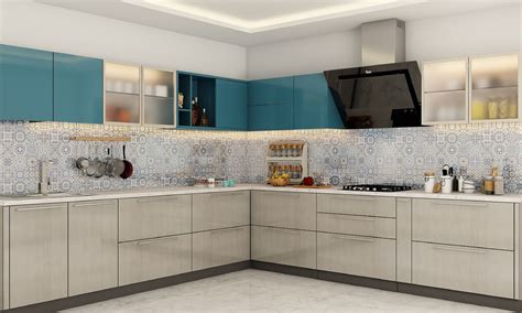 maximum space   shaped modular kitchen design reca blog