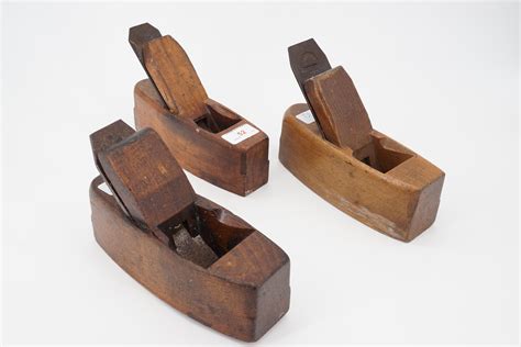 tools  antique wooden woodworking block planes   blades  mathieson  glasgo