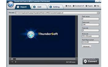 ThunderSoft Flash to AVI Converter screenshot #5