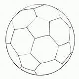 Soccer Coloring Ball Printable Balls Colouring Template Drawing Pages Clipart Football Coluring Sketch Cliparts Clip Print Girl Cup Color Kids sketch template