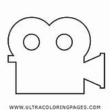 Filmadora Colorir Faixa Ultracoloringpages sketch template