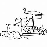 Coloring Pages Dozer Getcolorings Bulldozer Work sketch template