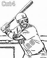 Yankees Odell Cubs Beckham Tigers Getcolorings sketch template