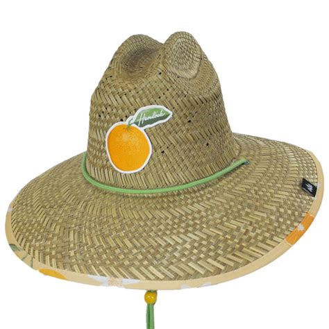 hemlock hat co squeeze straw lifeguard hat straw hats