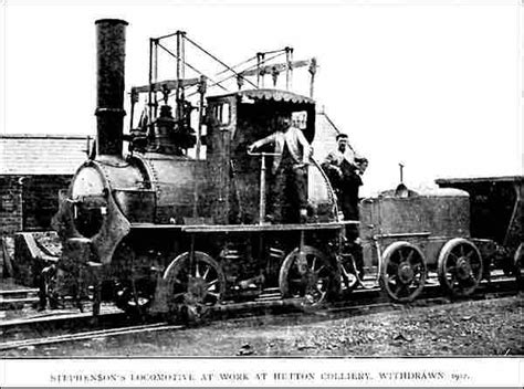 la locomotive  vapeur la fusee de stephenson locomotives legendaires